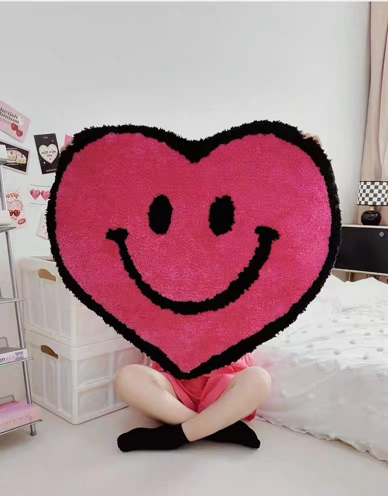 Smile of love heart Rug