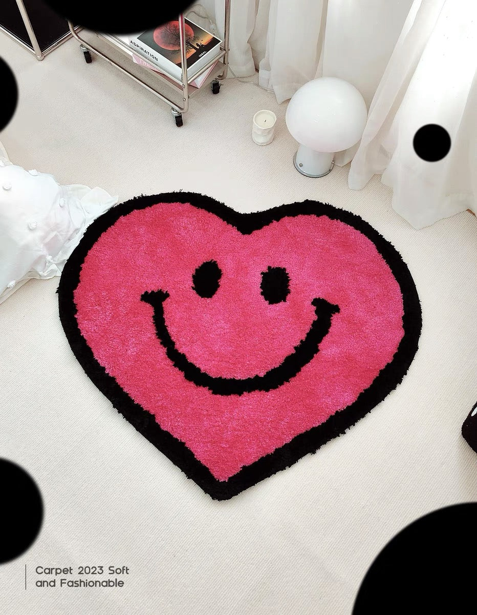 Smile of love heart Rug