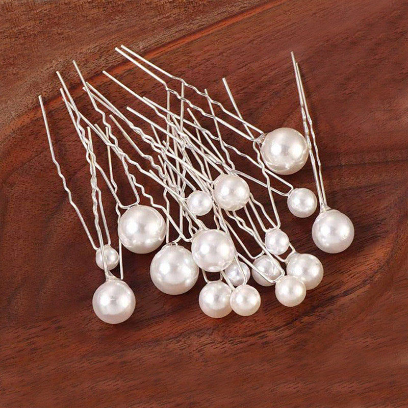 Pearl hair pins sets(18Pcs)