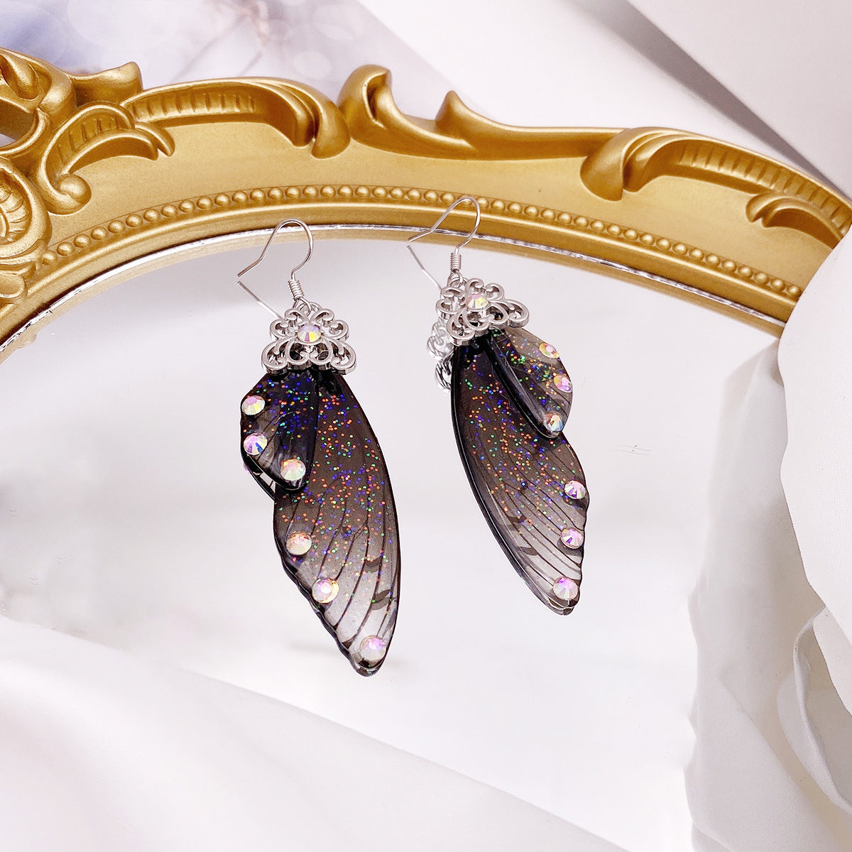 Swallowtail Butterfly Wing Earrings