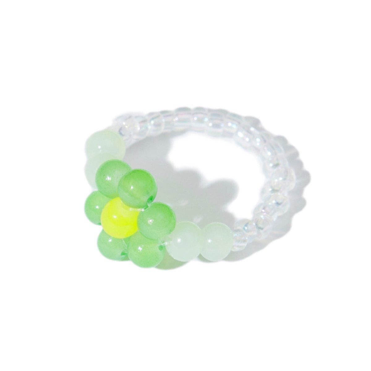 Flower Power Ring in Melon