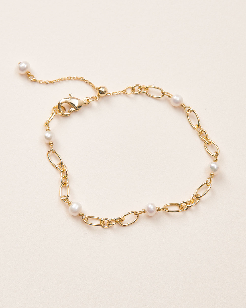 Mae Pearl Link Bracelet