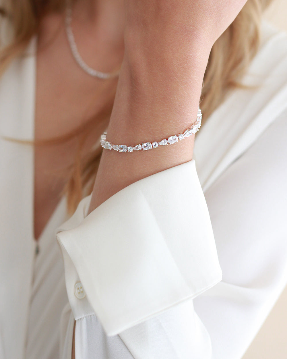 Sloane Crystal Tennis Bracelet