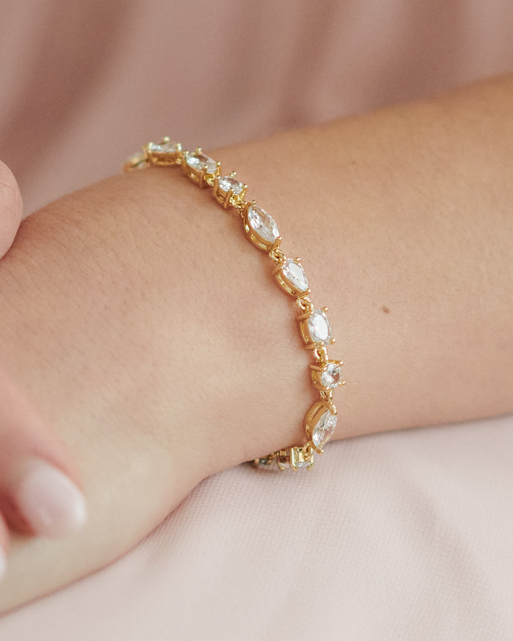 Brie CZ Bracelet