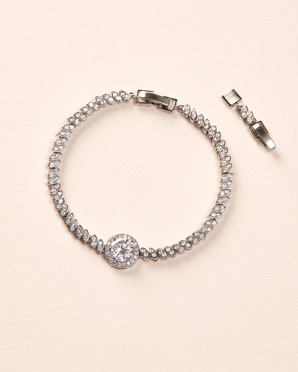 Circle CZ Bracelet