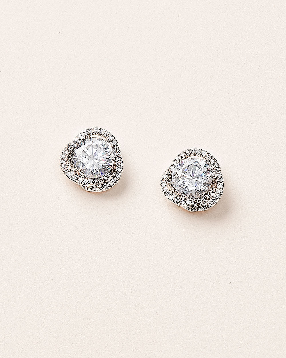 Teagan CZ Stud Earrings