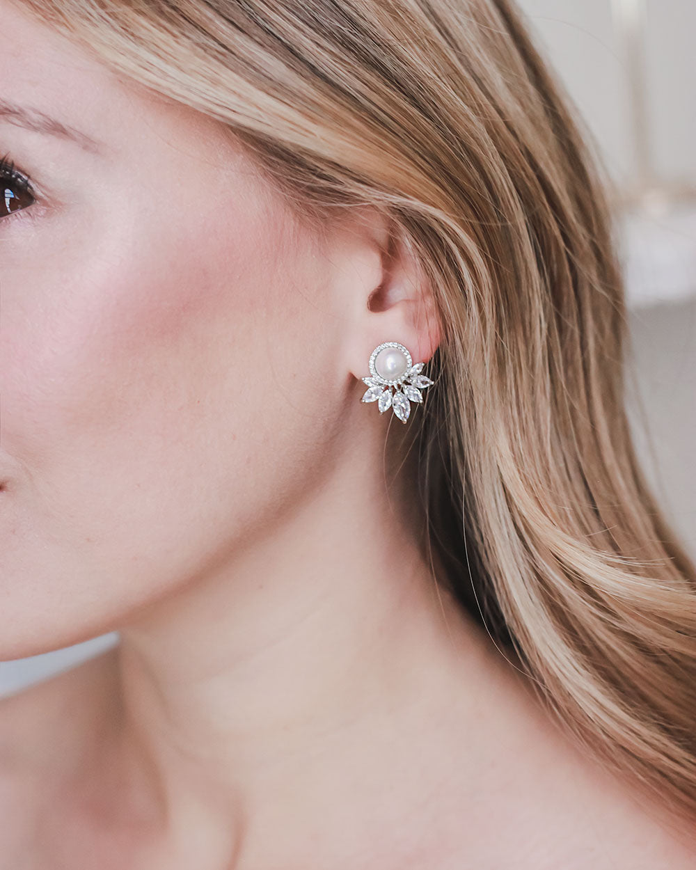 Harlow CZ Stud Earrings