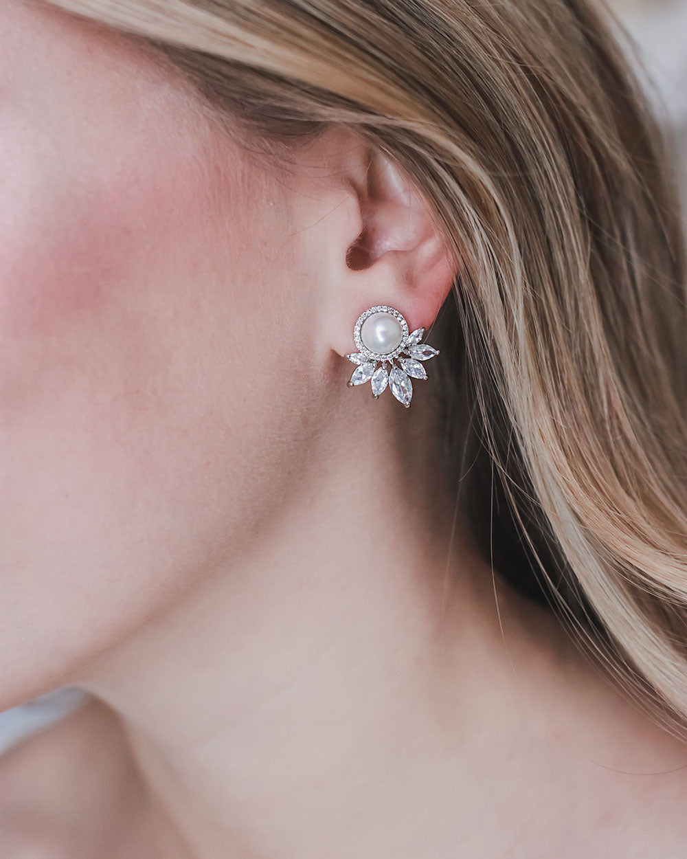 Harlow CZ Stud Earrings