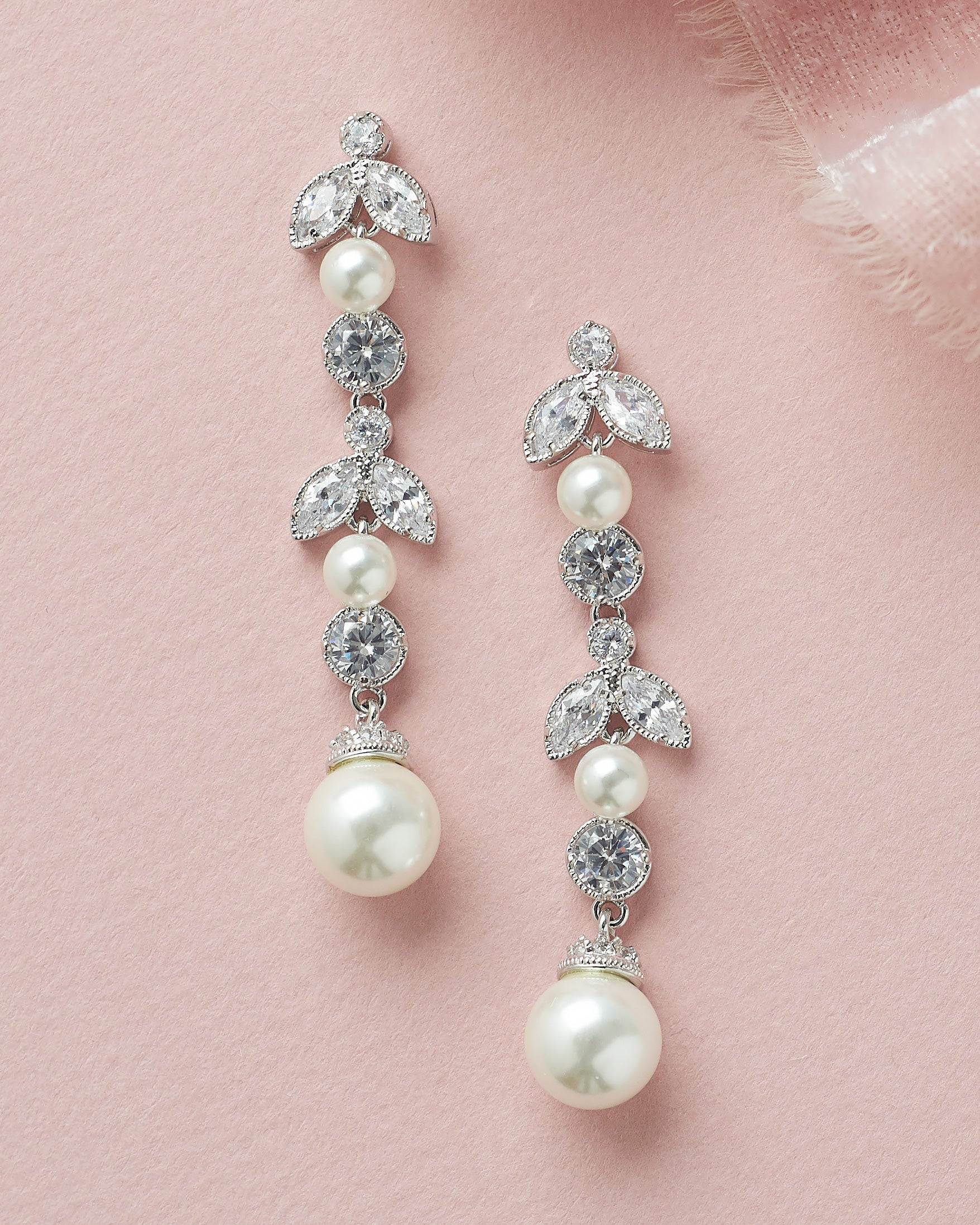 Sabrina Pearl Drop Earrings