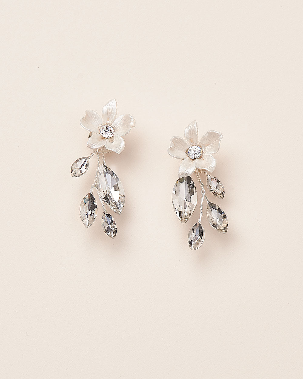 Flora Crystal Earrings