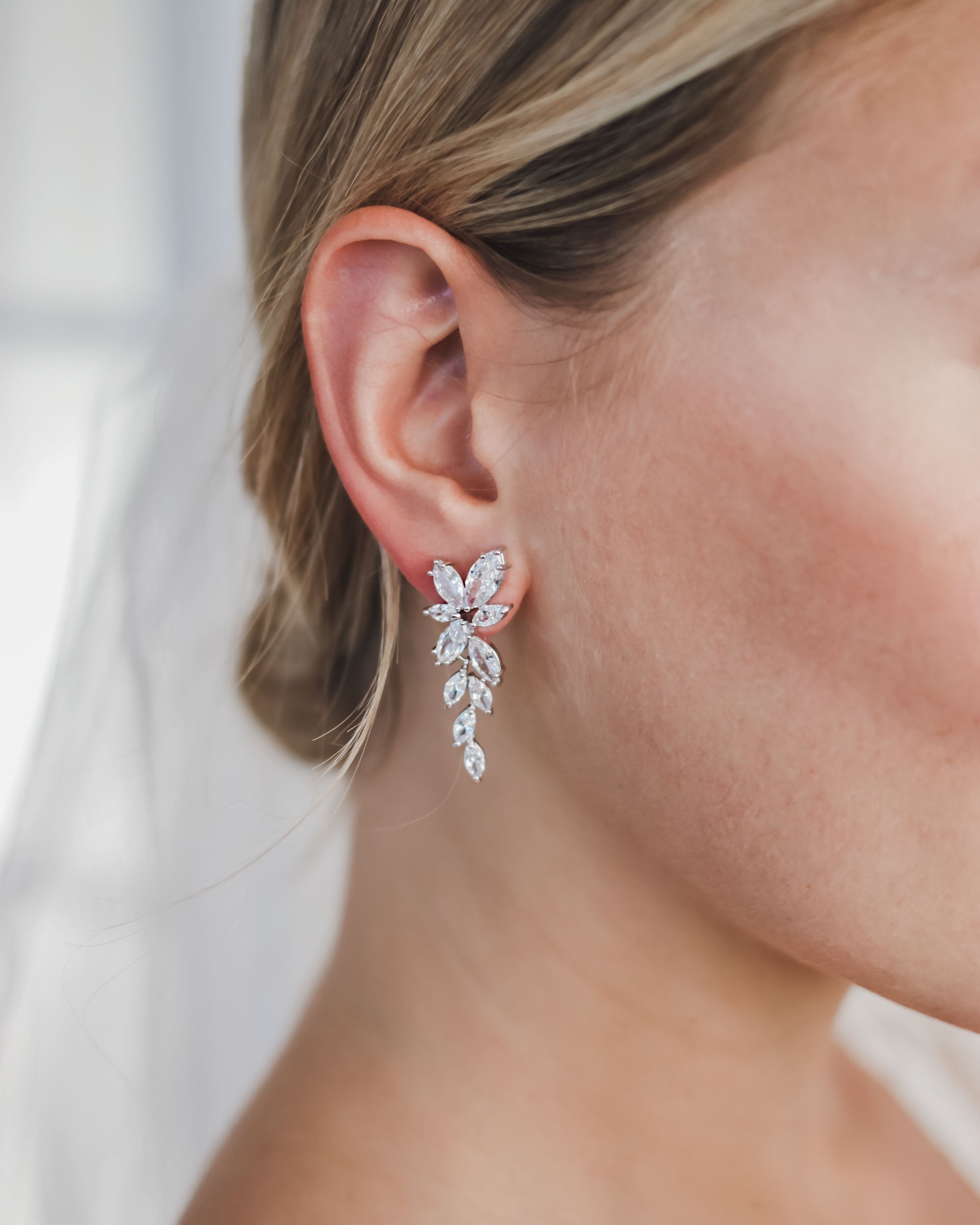 Nicole CZ Earrings