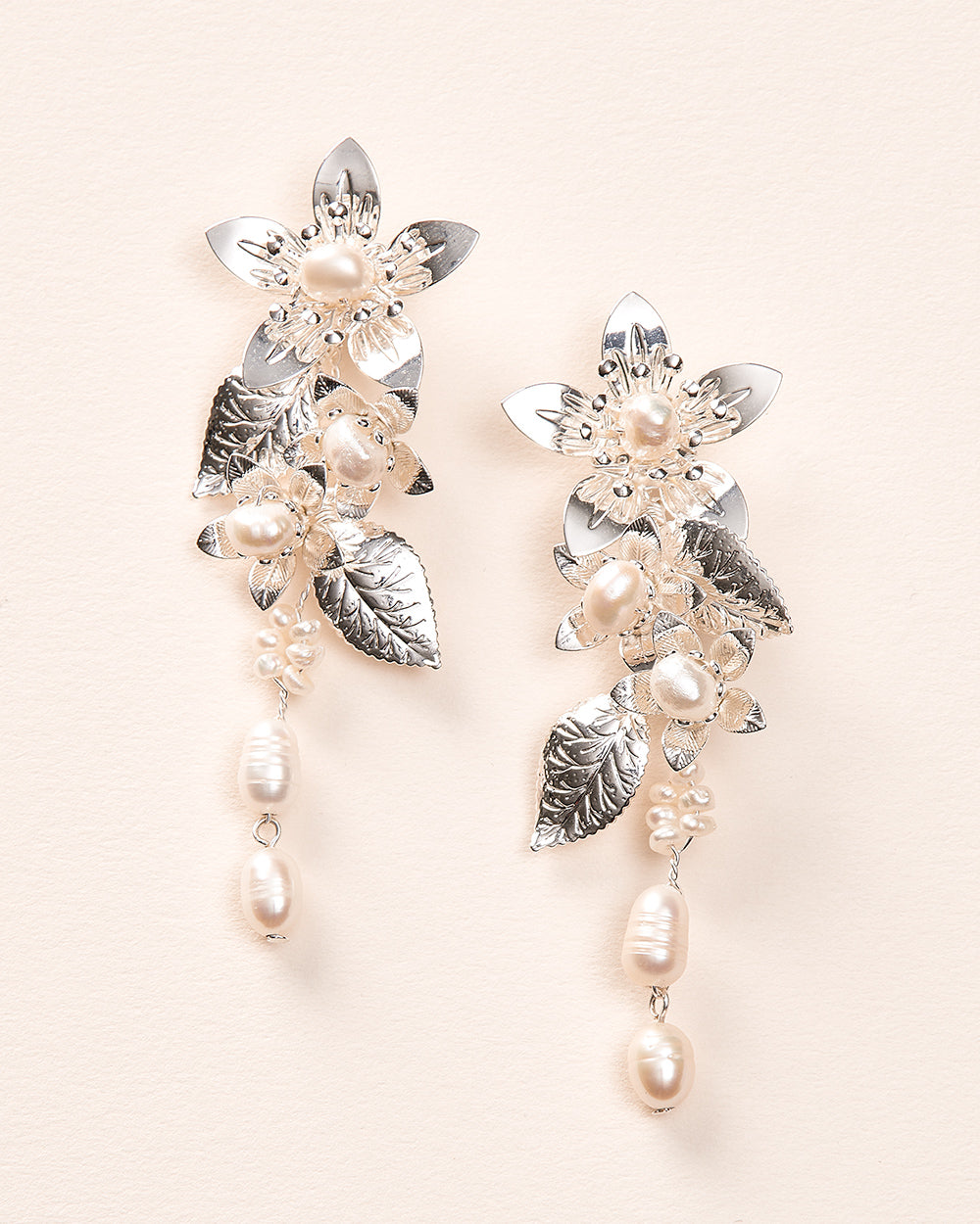 Rosalie Floral Drop Earrings