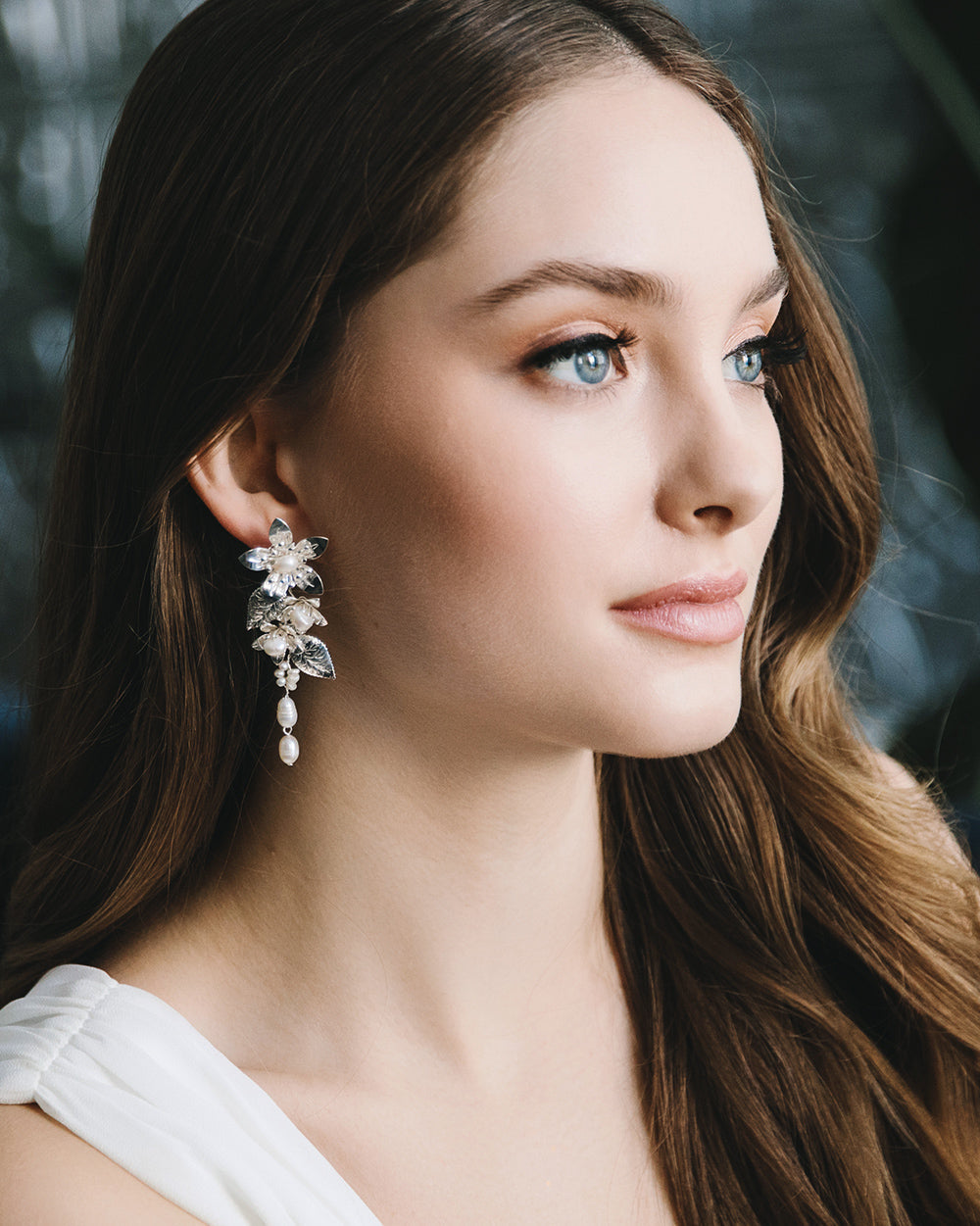 Rosalie Floral Drop Earrings