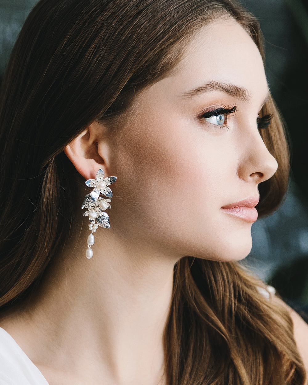 Rosalie Floral Drop Earrings