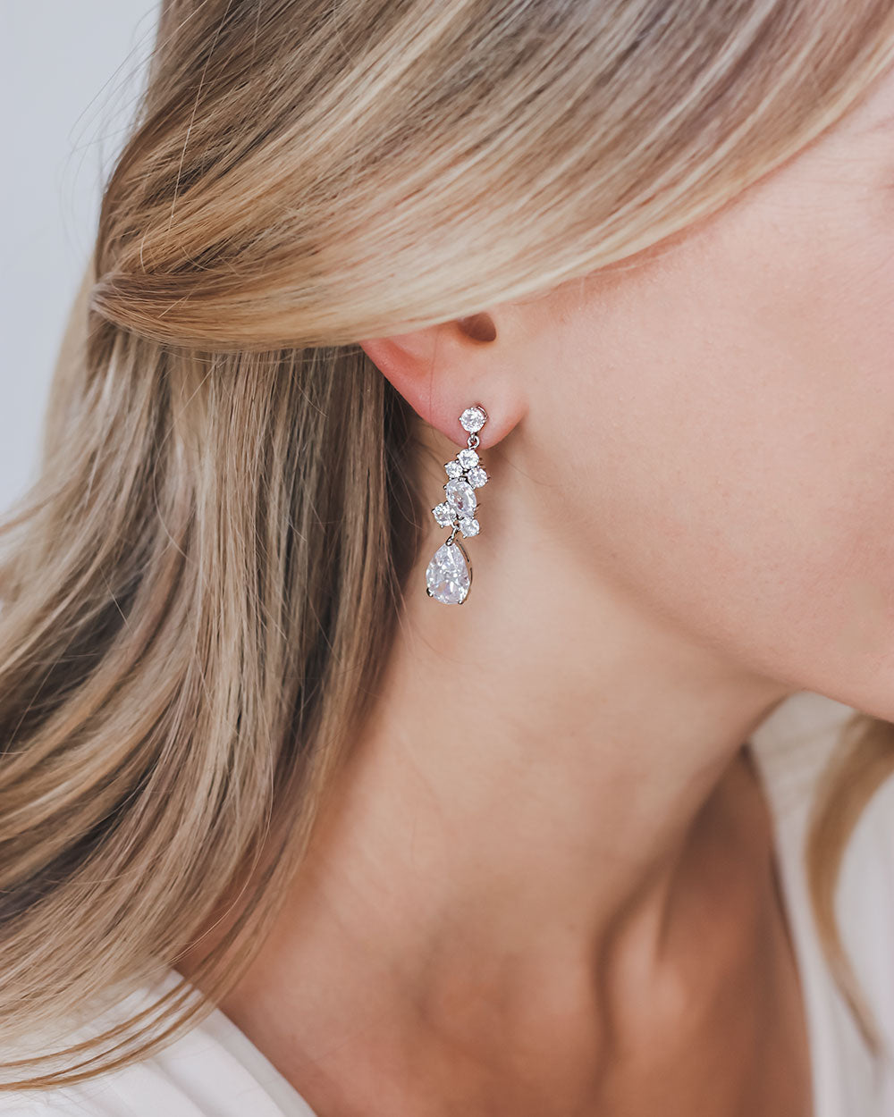 Carrie CZ Earrings