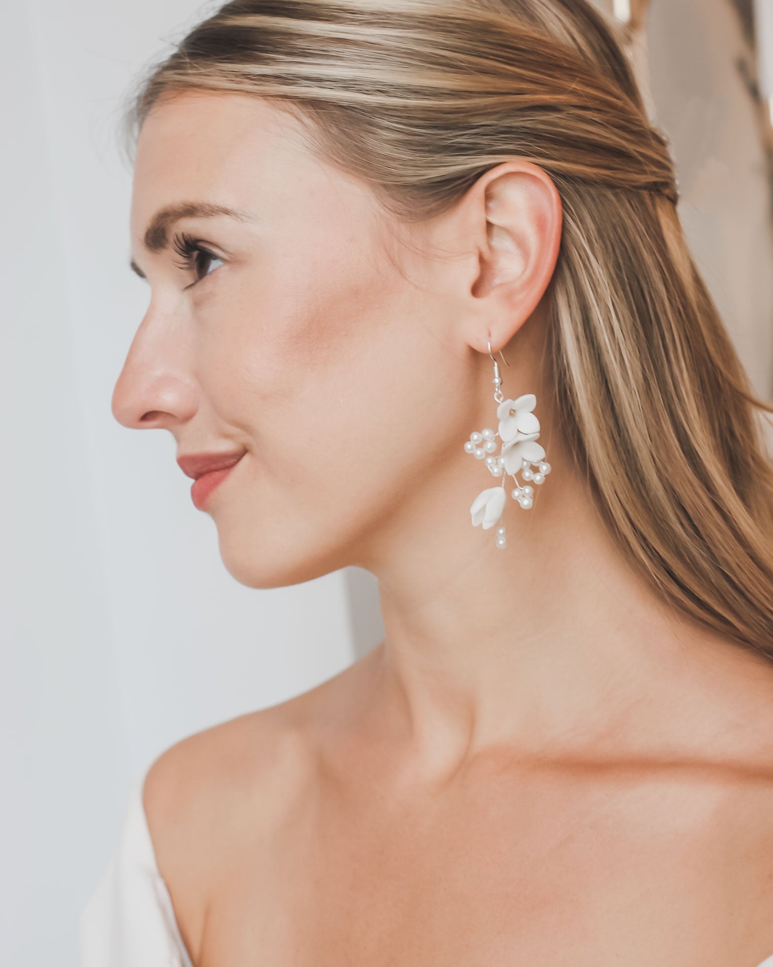 Bridgette Flower Earrings