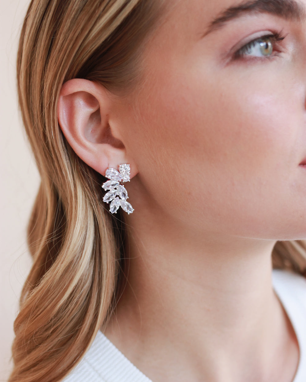 Gemma CZ Statement Earrings