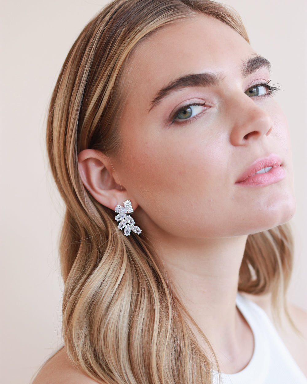 Gemma CZ Statement Earrings