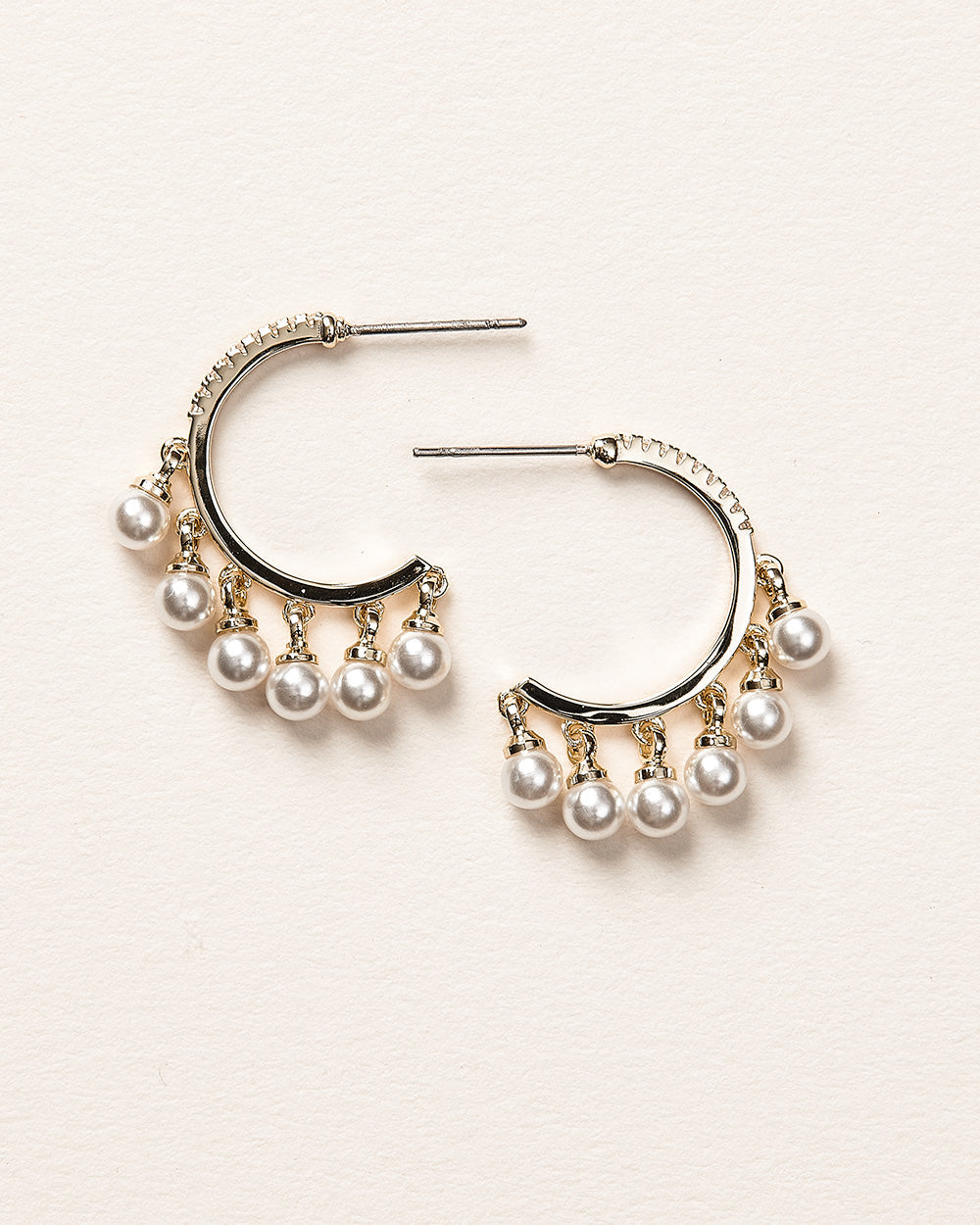 Colette Pearl Hoops