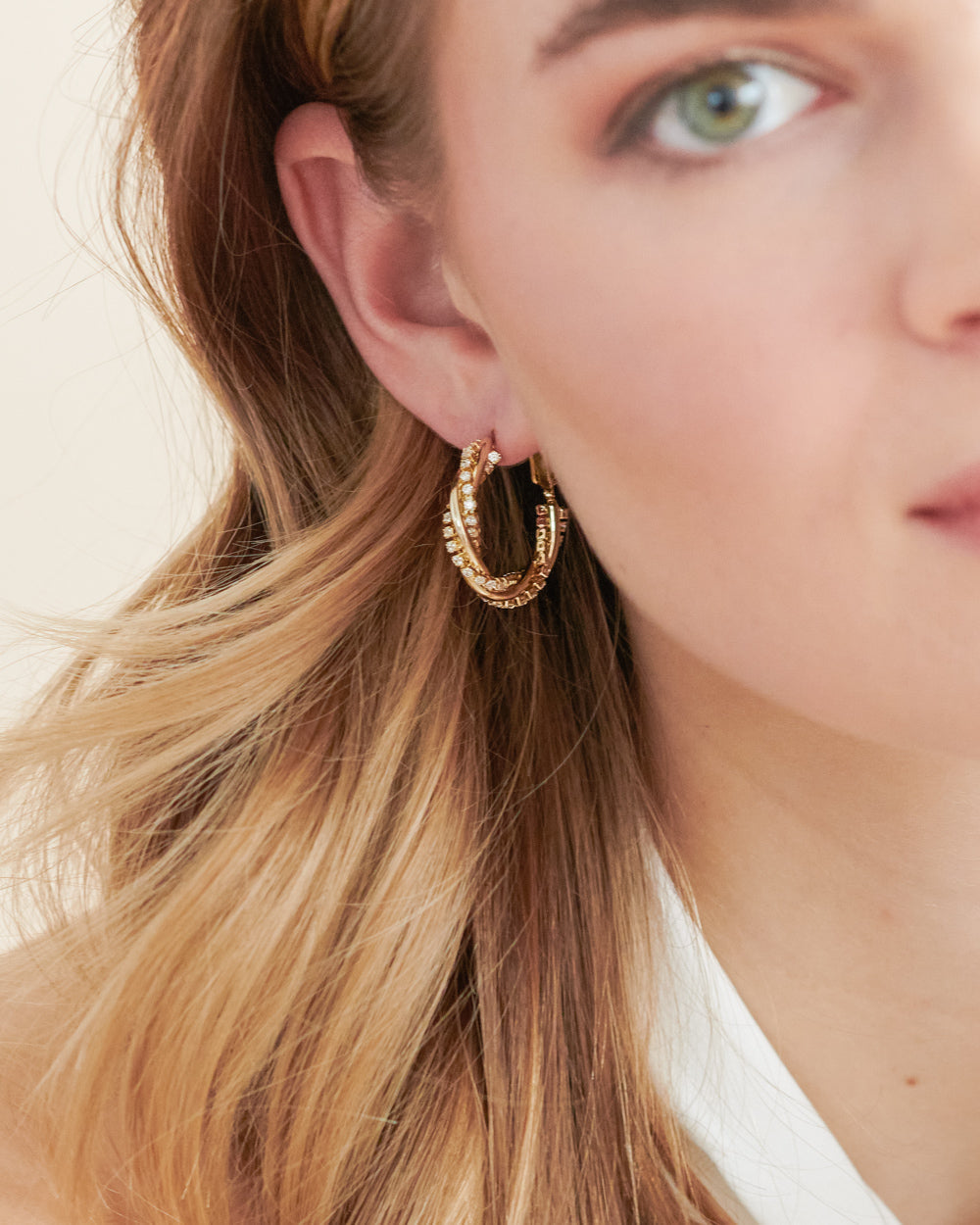 Cara Hoop Earrings