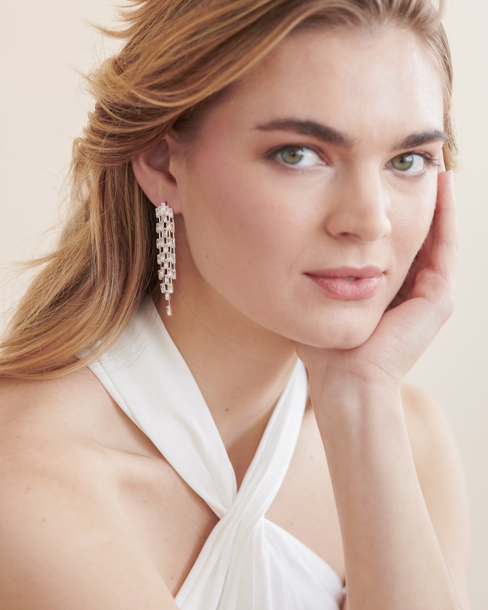 Cascade Statement Earrings