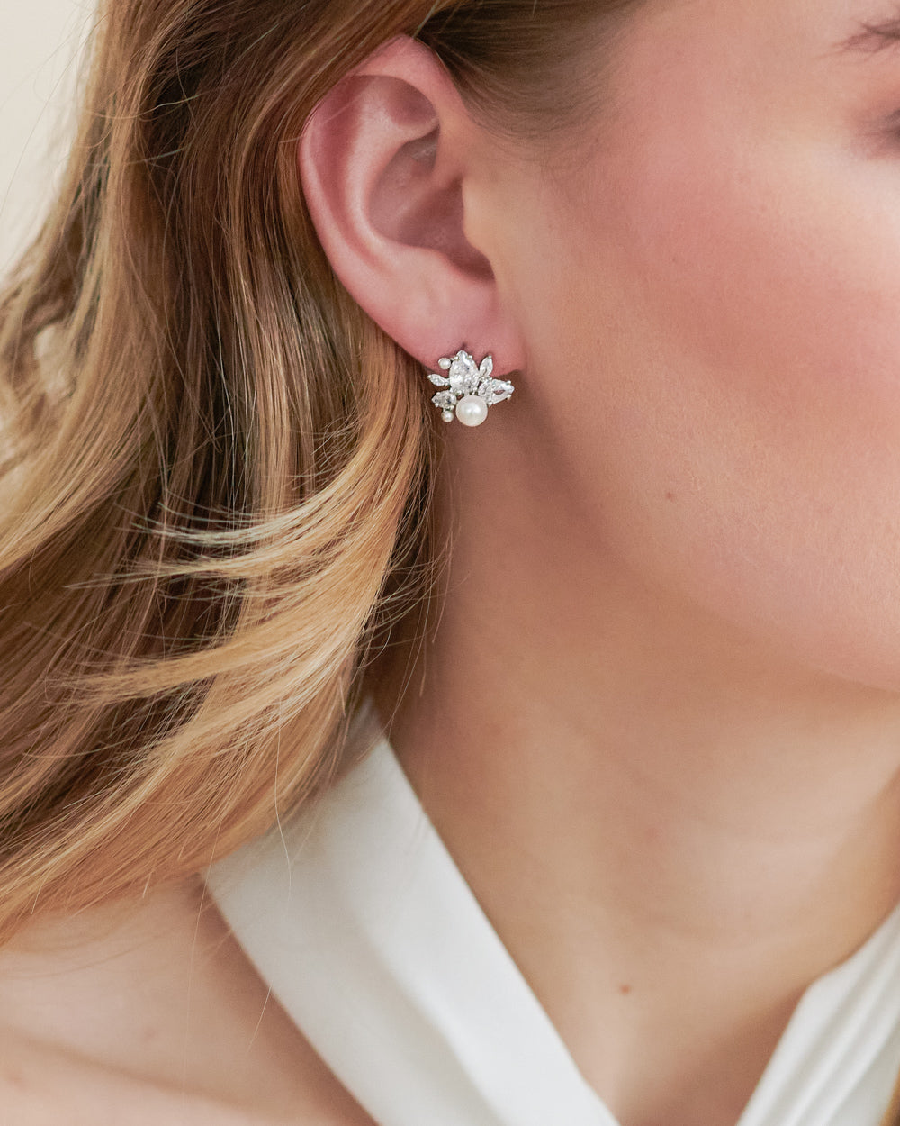 Petite Pearl Studs