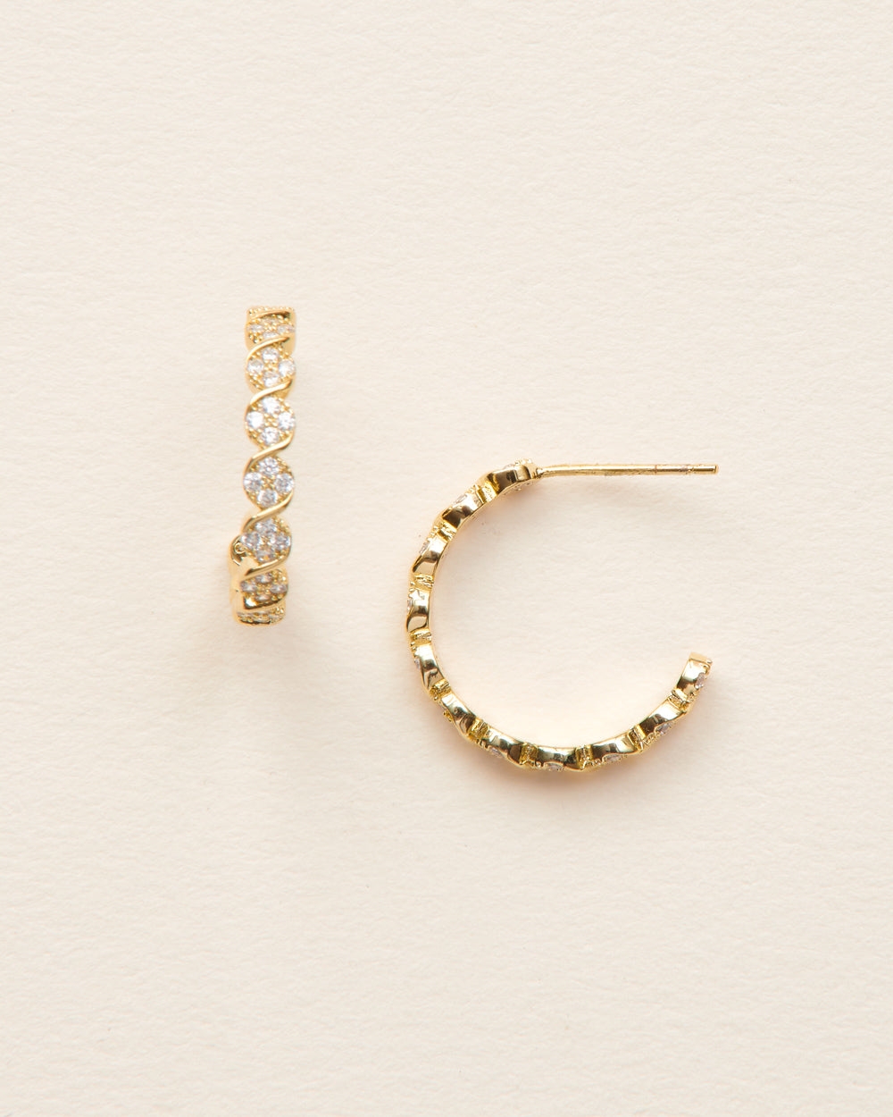 Devin Gold Hoops