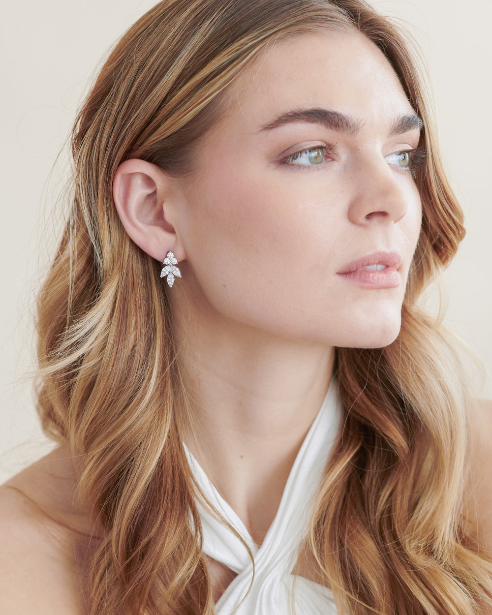 Vida CZ Stud Earrings