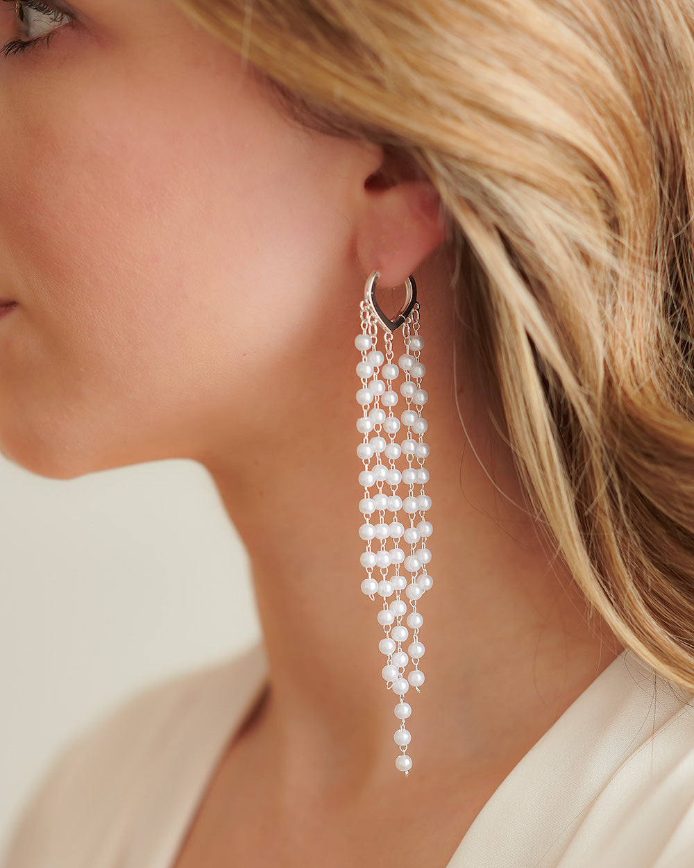 Pearl Cascade Earrings