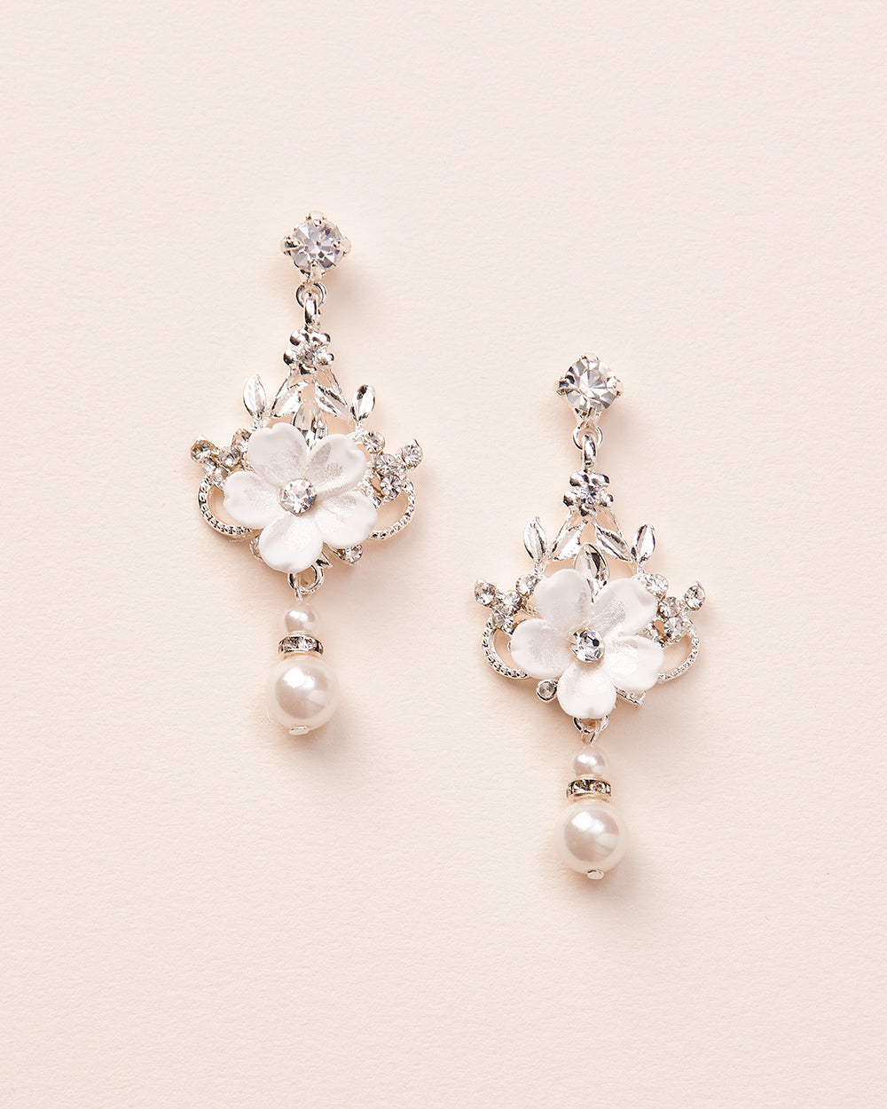 Lila Pearl Earrings