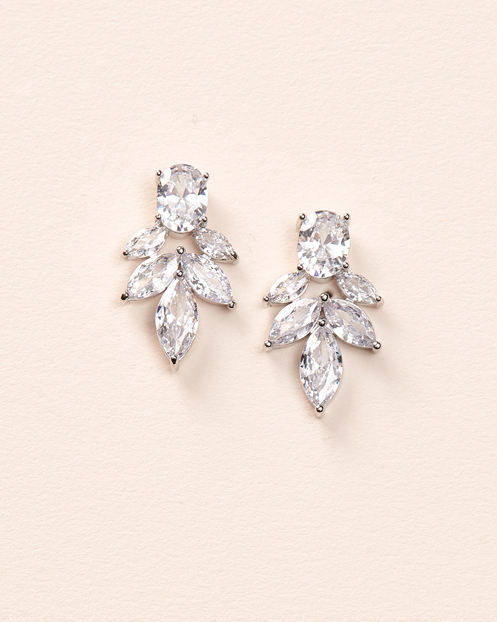 Trisha CZ Stud Earrings