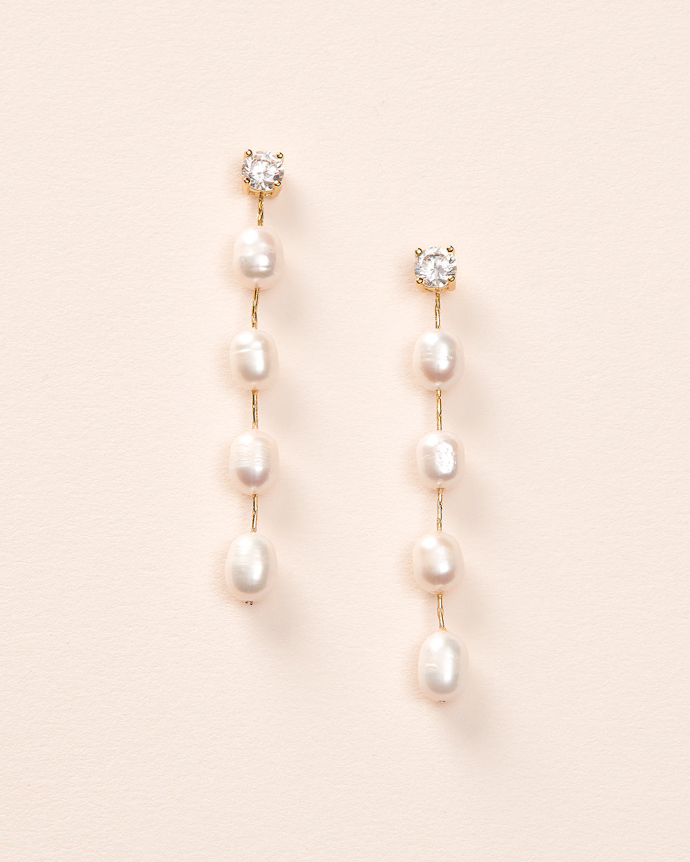 Tess Pearl Dangle Earrings