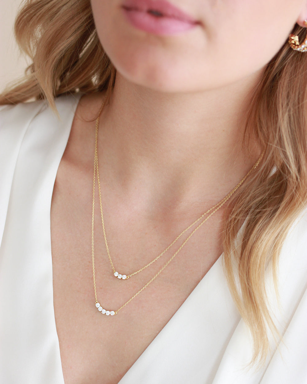 Tinsley Layered CZ Necklace