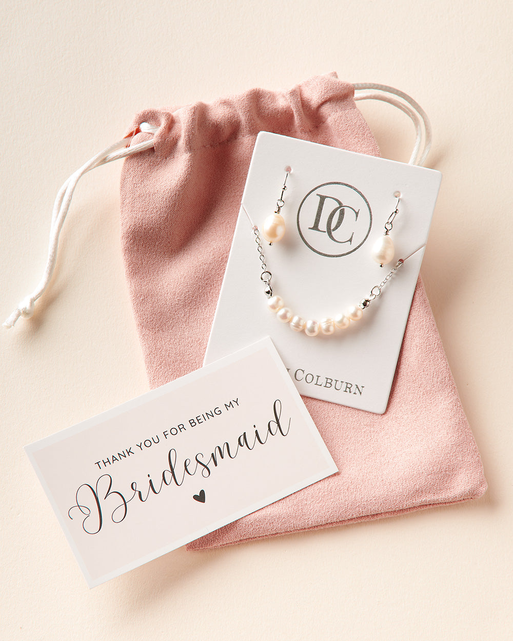 Maxine Pearl Bridesmaid Gift Set