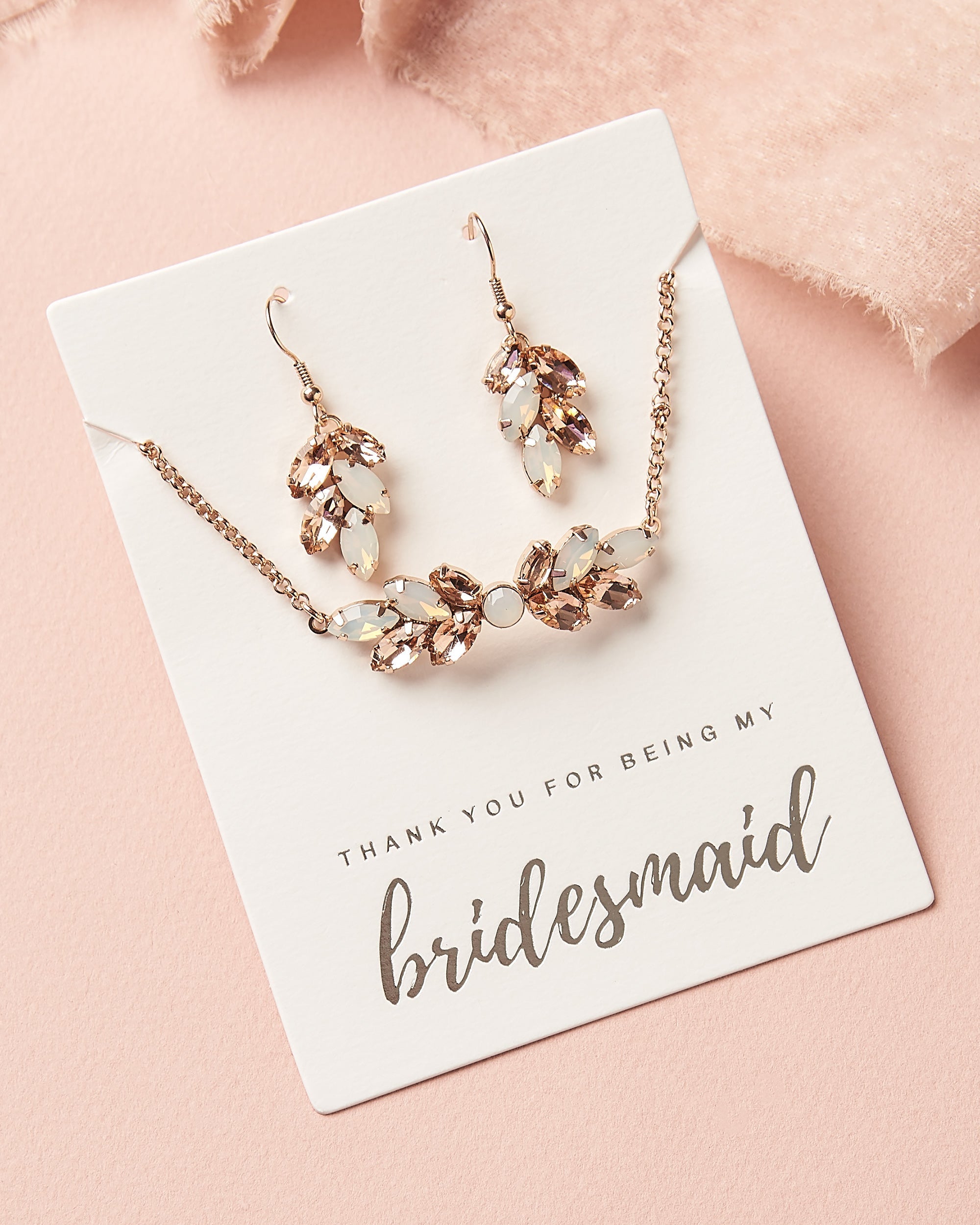 Mystery Bridesmaid Bag - Rose Gold (5 Jewelry Sets)