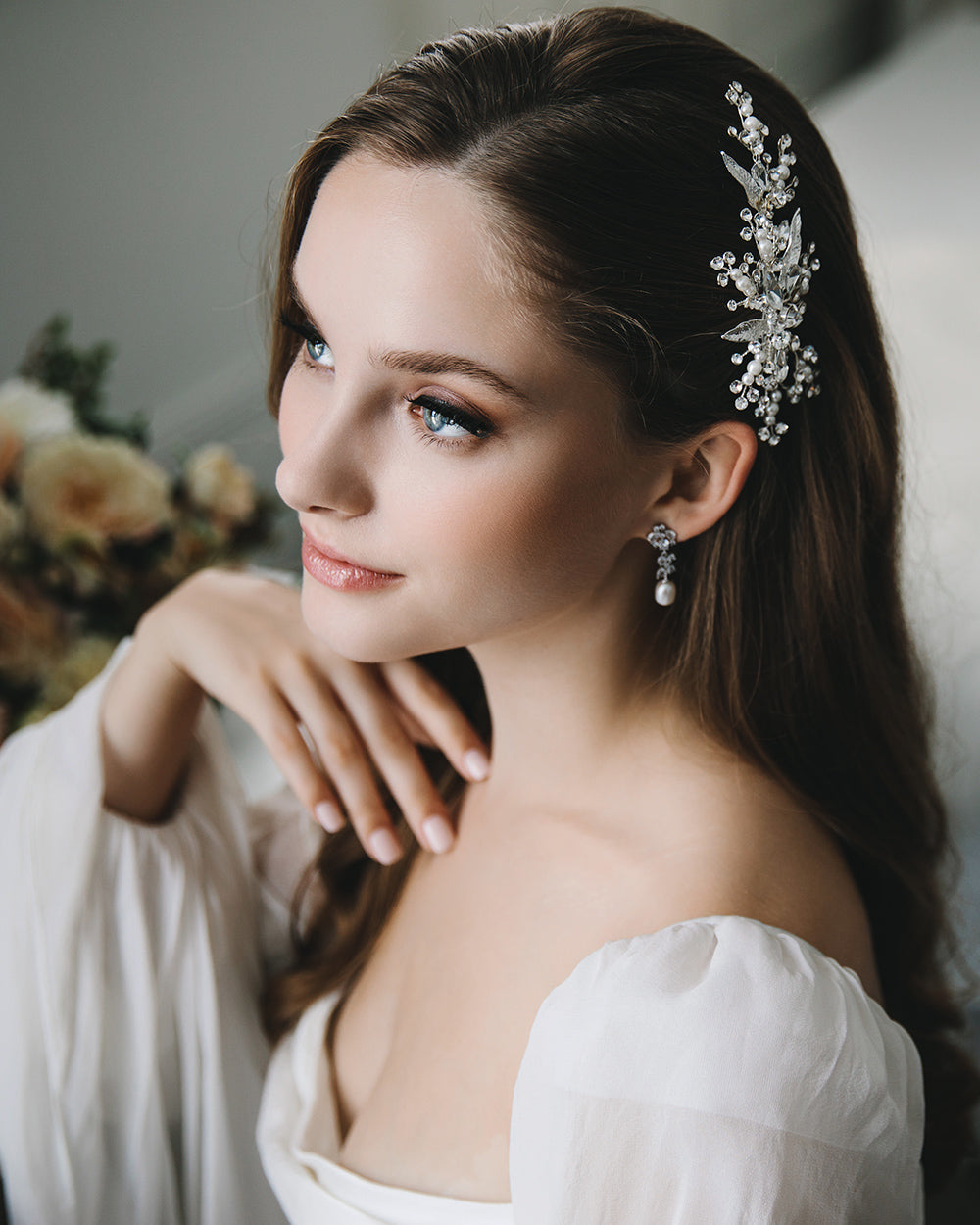 Autumn Bridal Clip