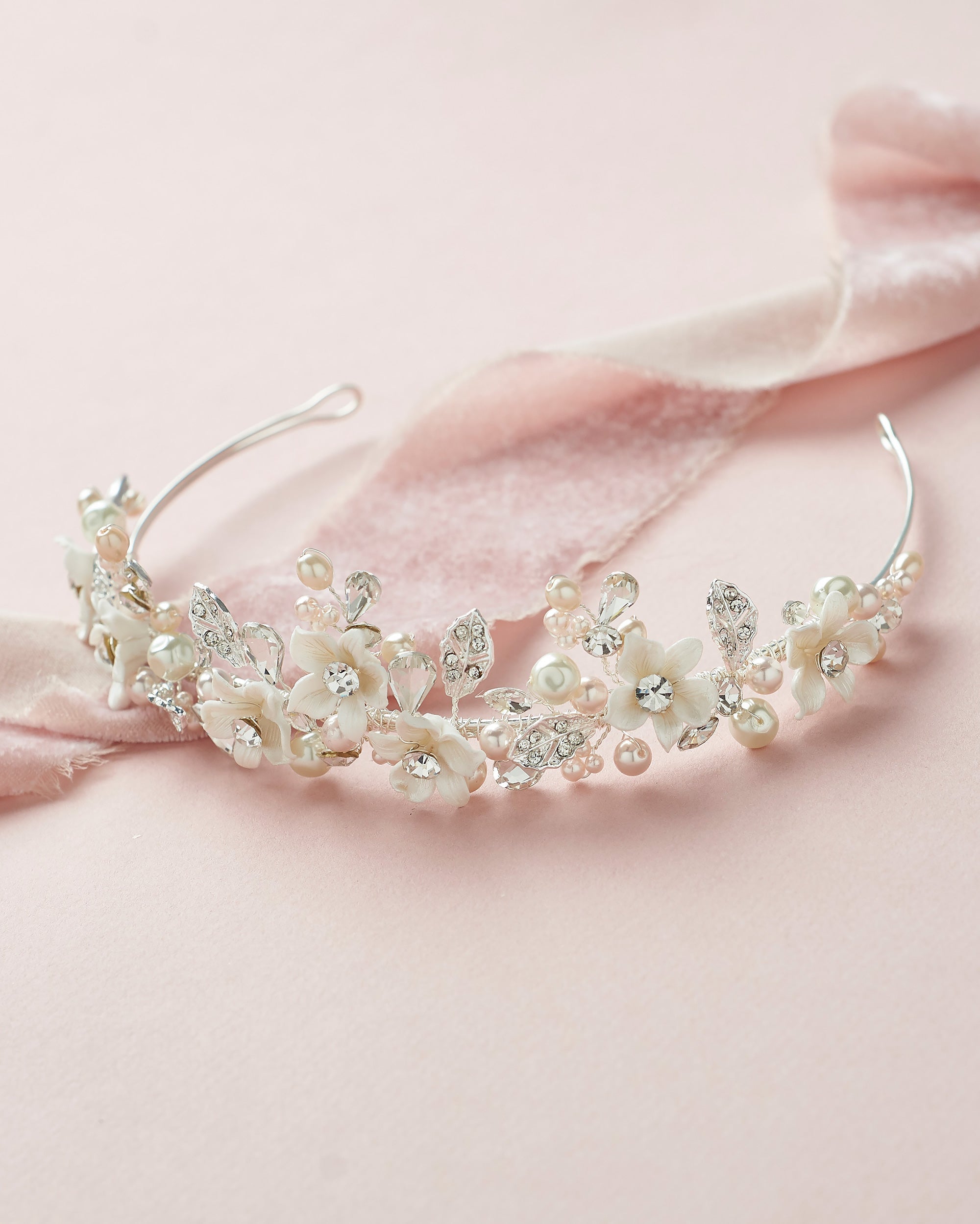 Giovanna Floral Tiara