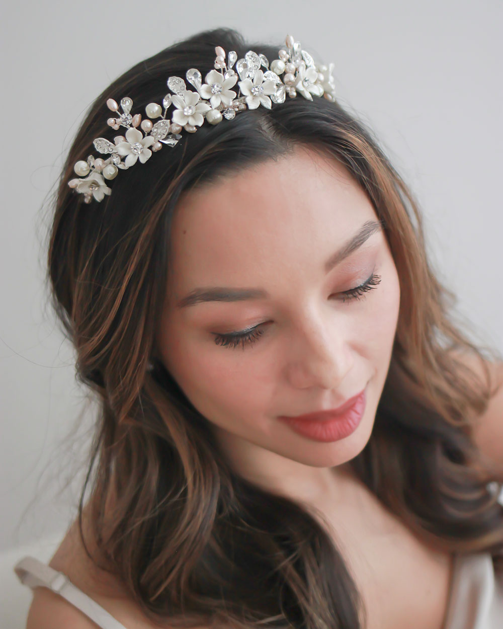 Giovanna Floral Tiara