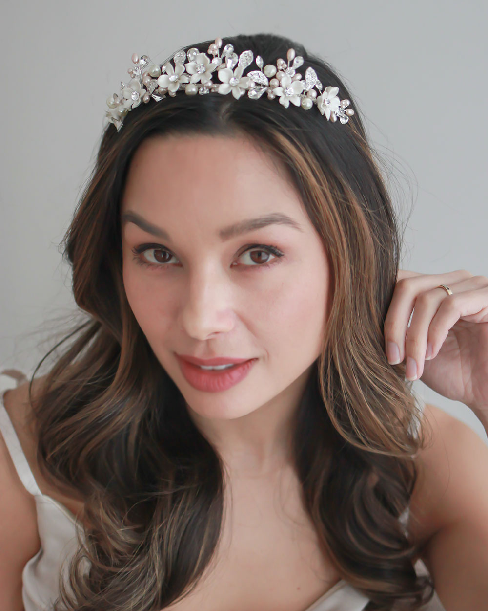 Giovanna Floral Tiara