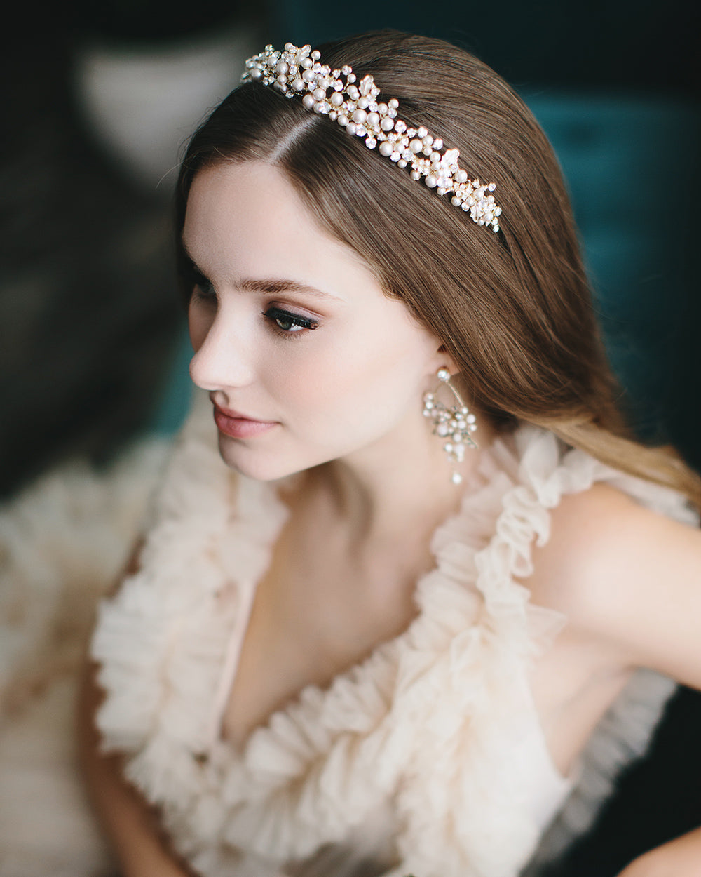 Caroline Pearl Tiara