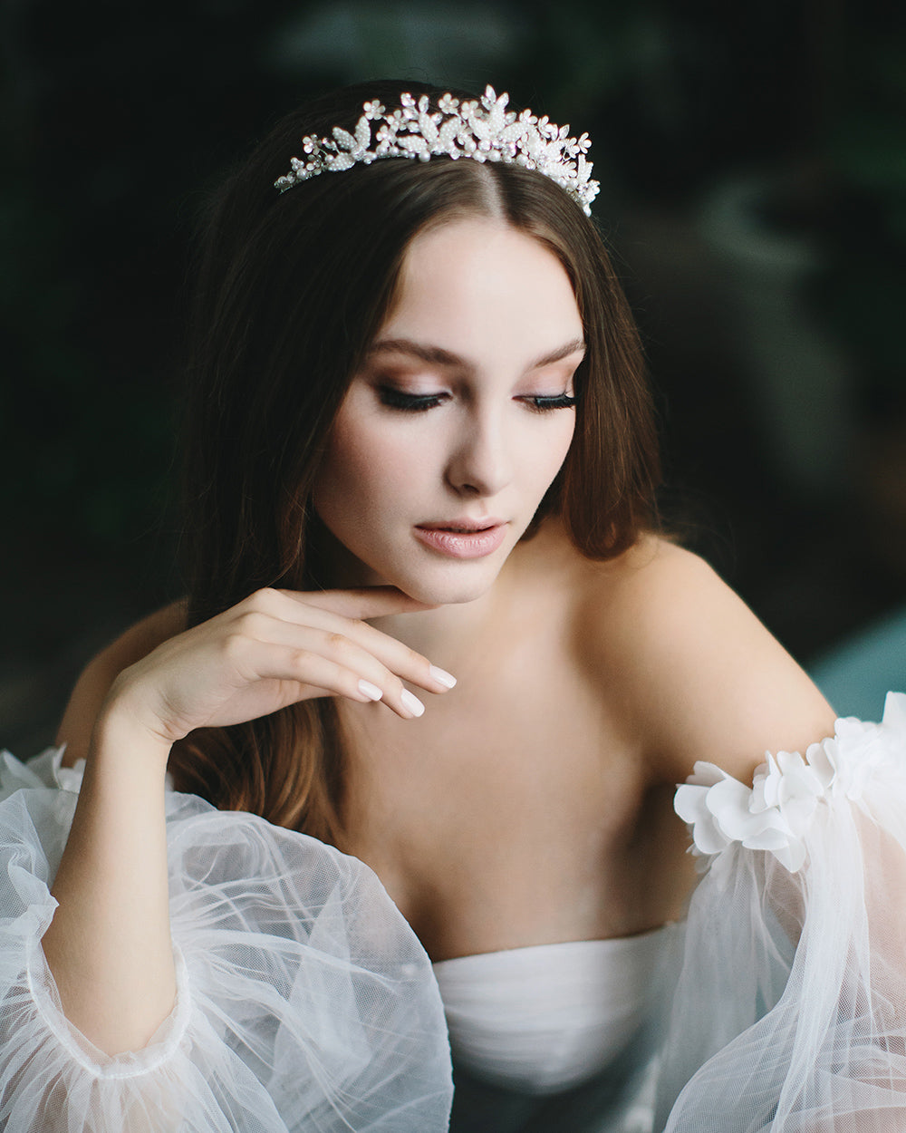 Bella Floral Tiara