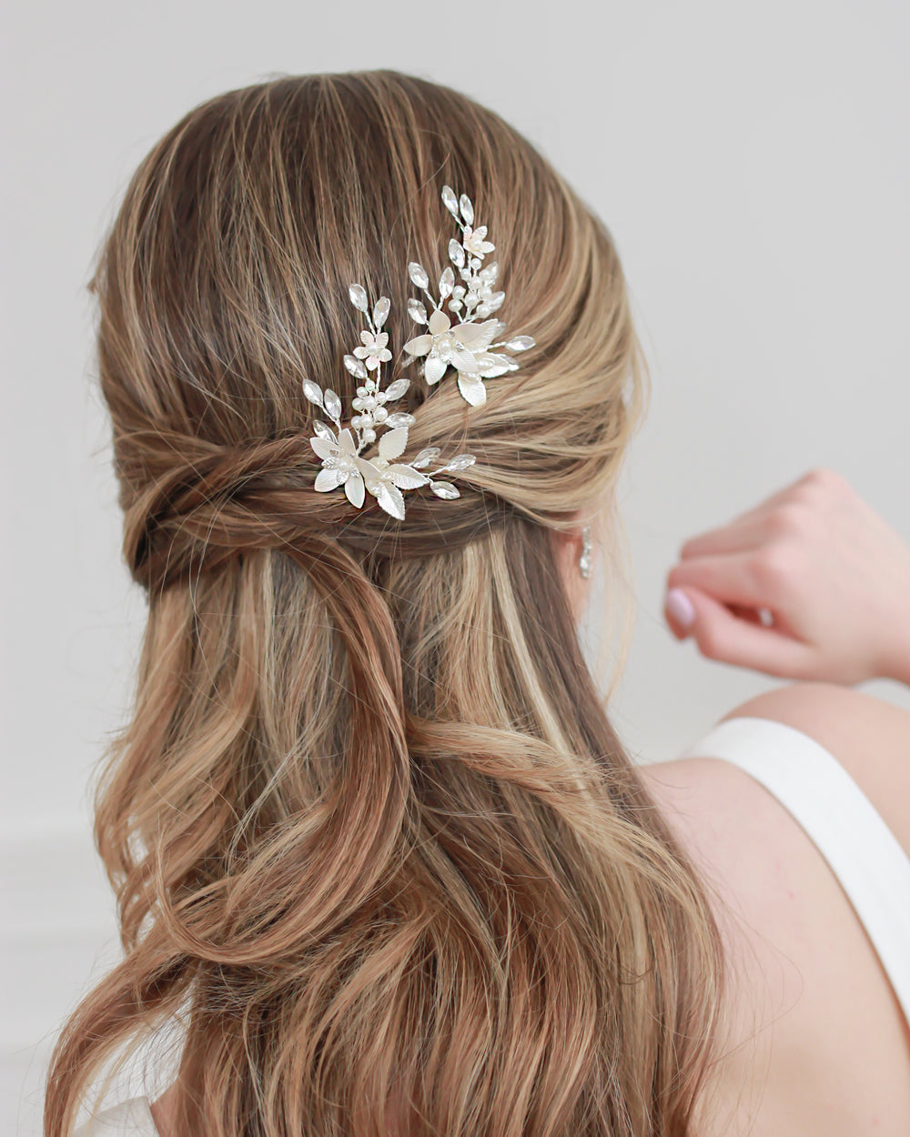 Juliana Pearl & Crystal Hair Pin