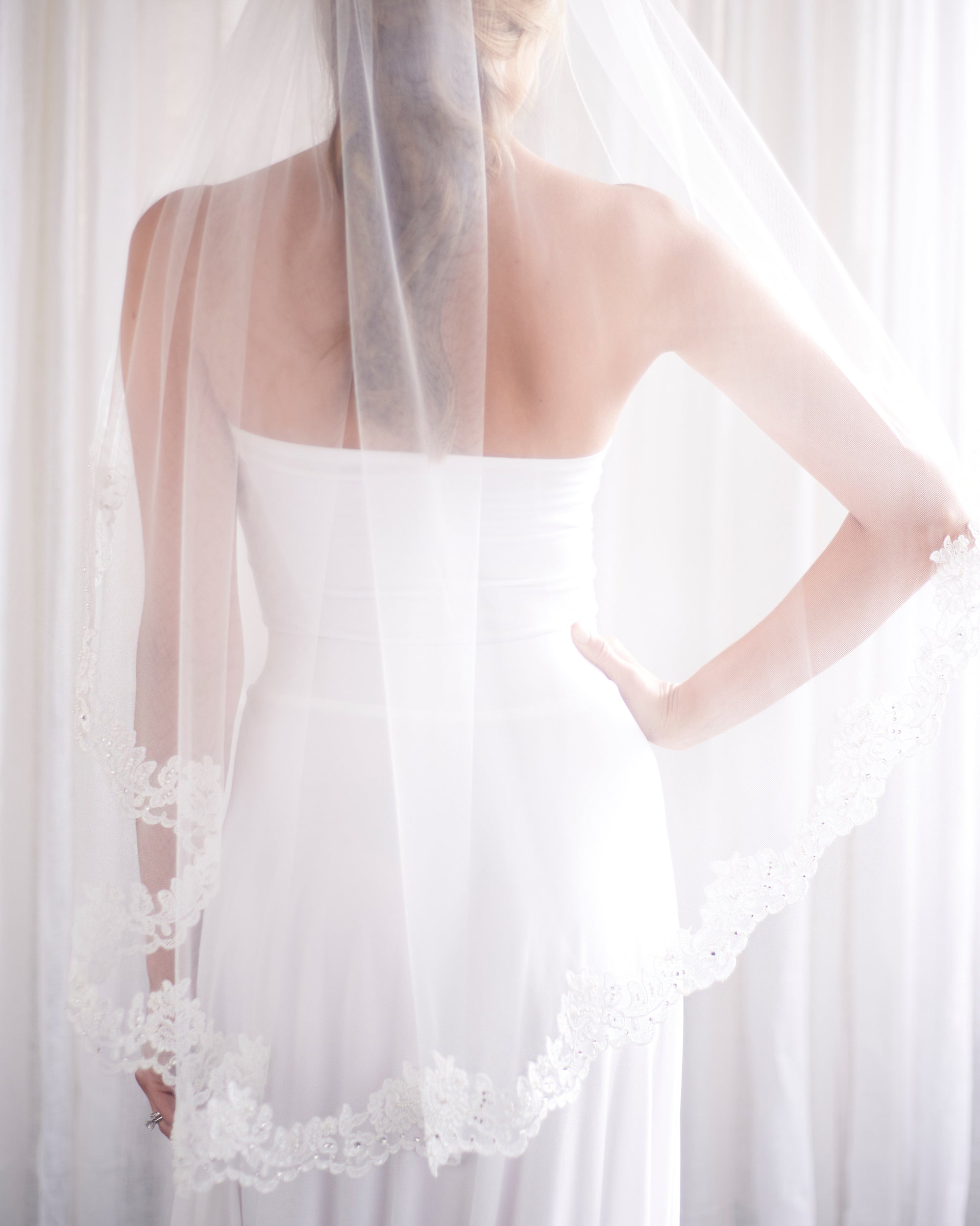 Sasha Lace Wedding Veil