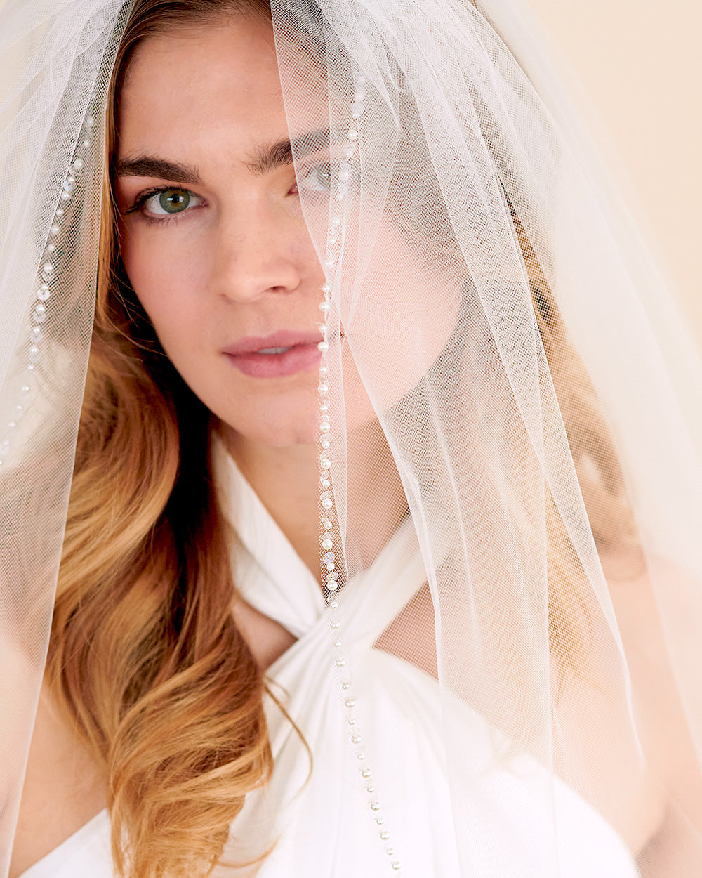 Pearl & Sequin Wedding Veil