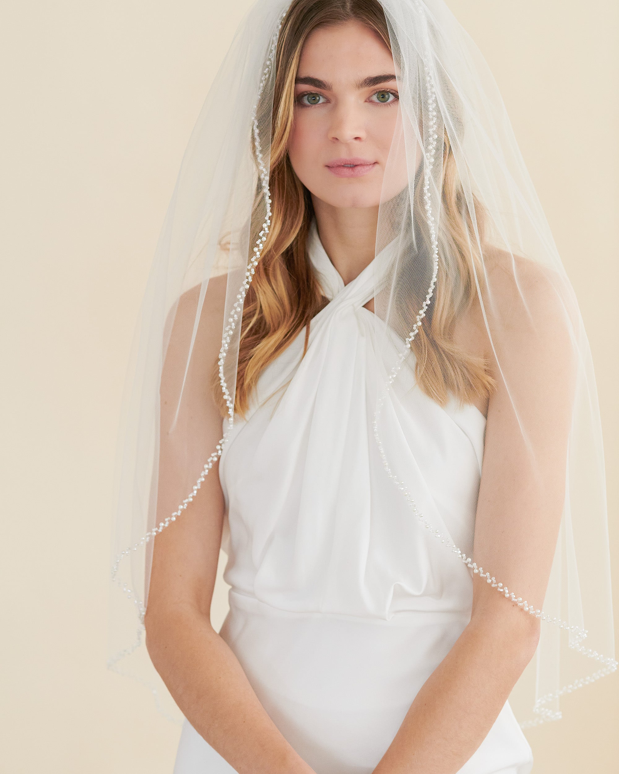 Allison Pearl Wedding Veil