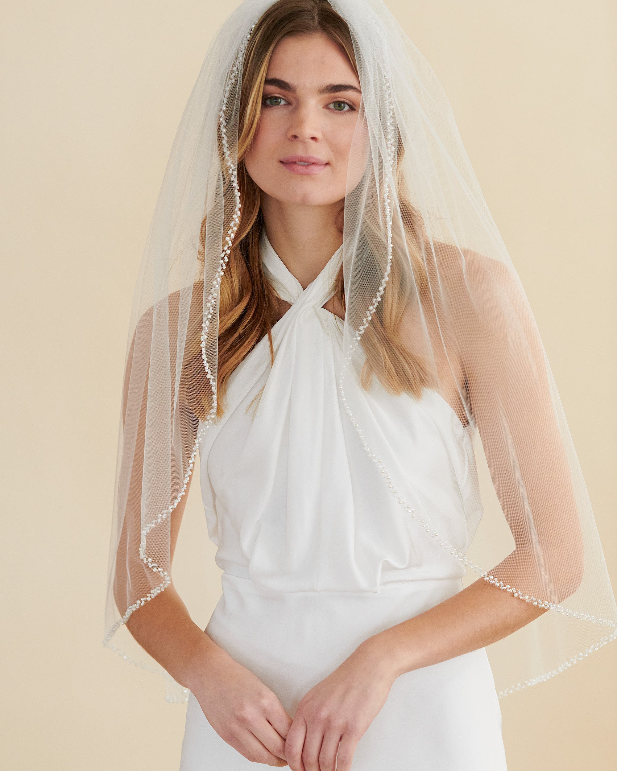 Allison Pearl Wedding Veil