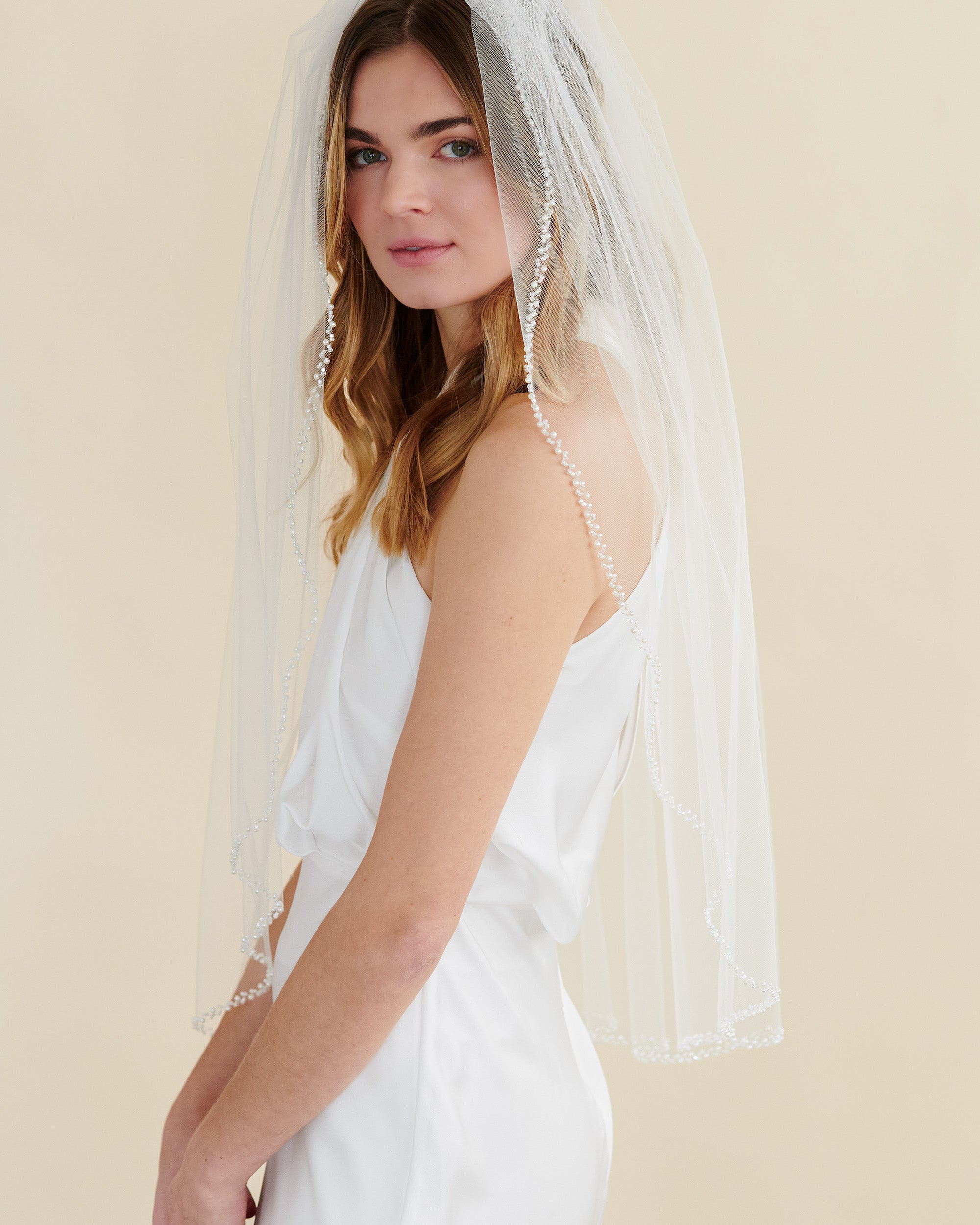 Allison Pearl Wedding Veil