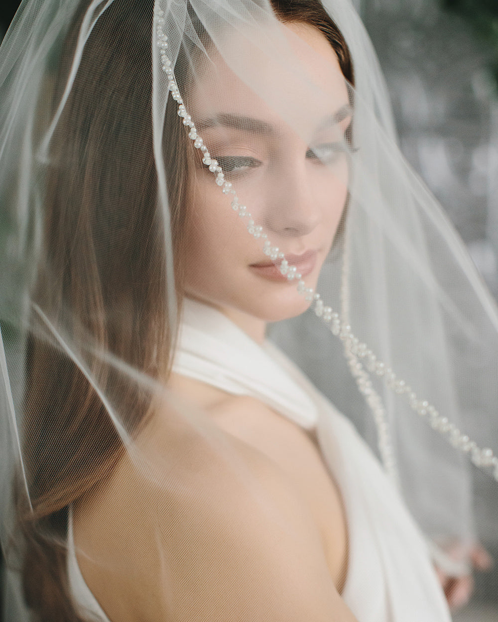 Shaina Pearl Wedding Veil