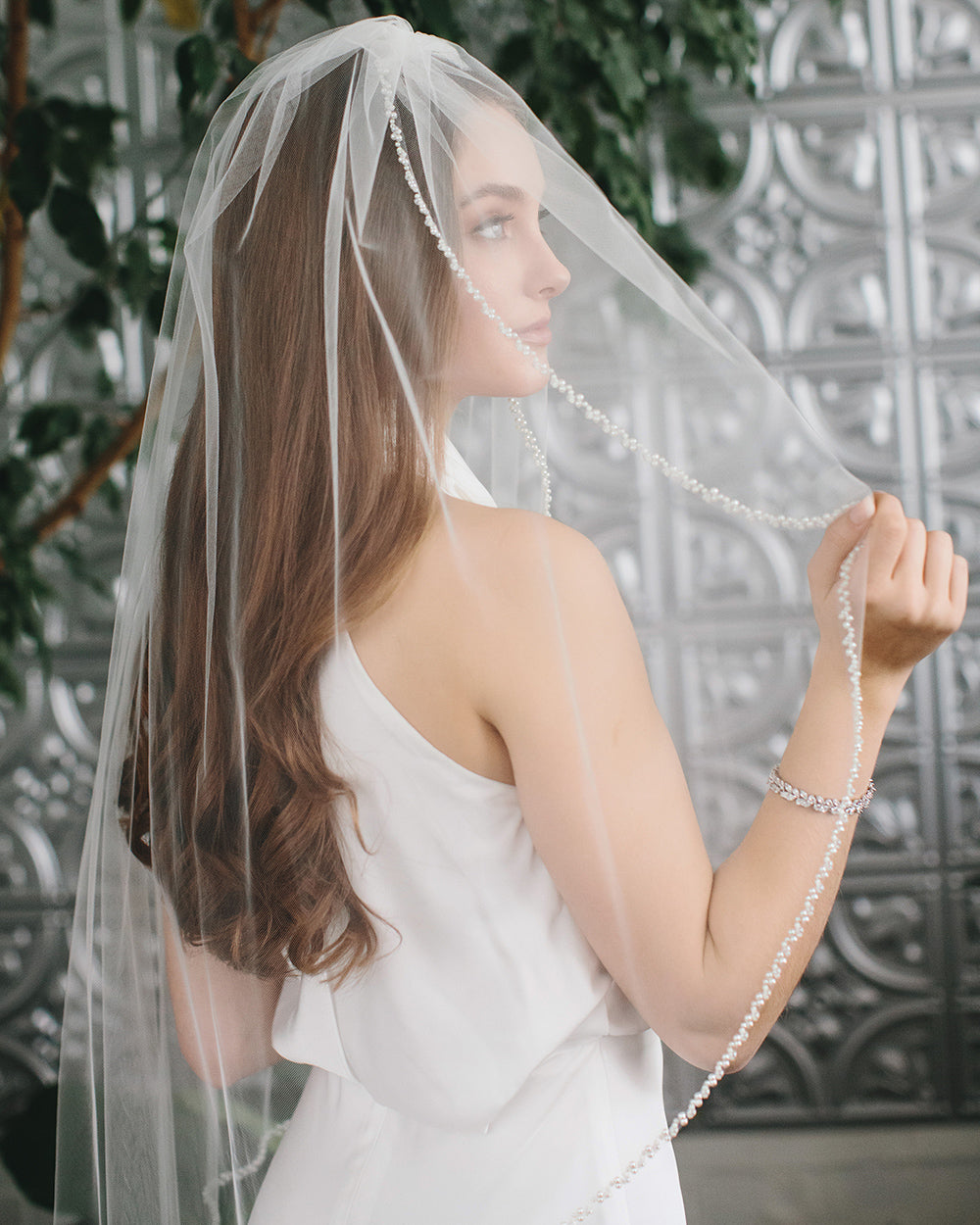 Shaina Pearl Wedding Veil