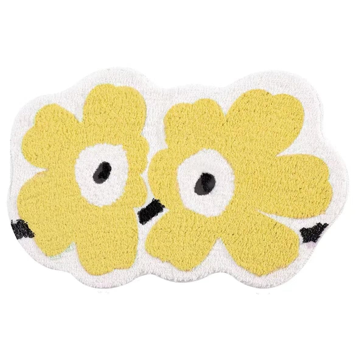 Yellow Flowers Rug